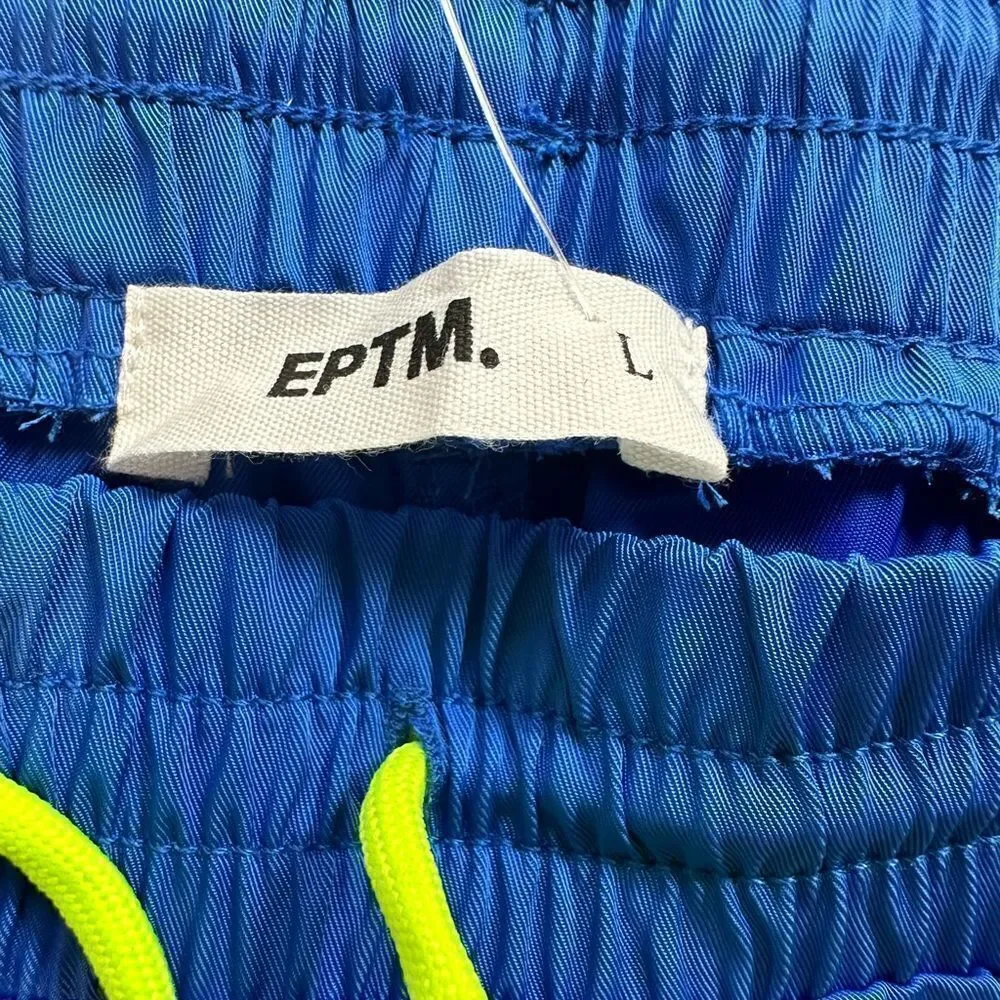 NWT EPTM USA Men’s Adjustable Elastic Cord Hyper Jogger Pants Yellow -Size Large